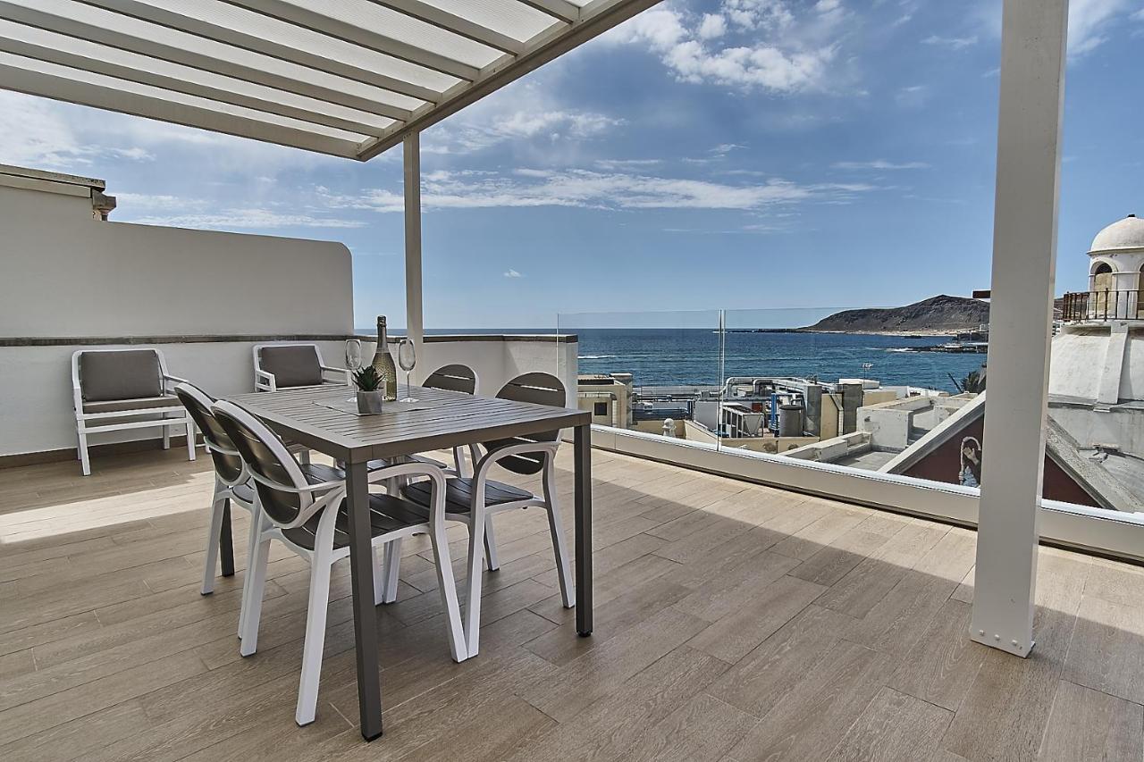 Malibu Canteras Atico 23 Vista Mar - Seaview Penthouse (Adults Only) Las Palmas de Gran Canaria Exteriér fotografie