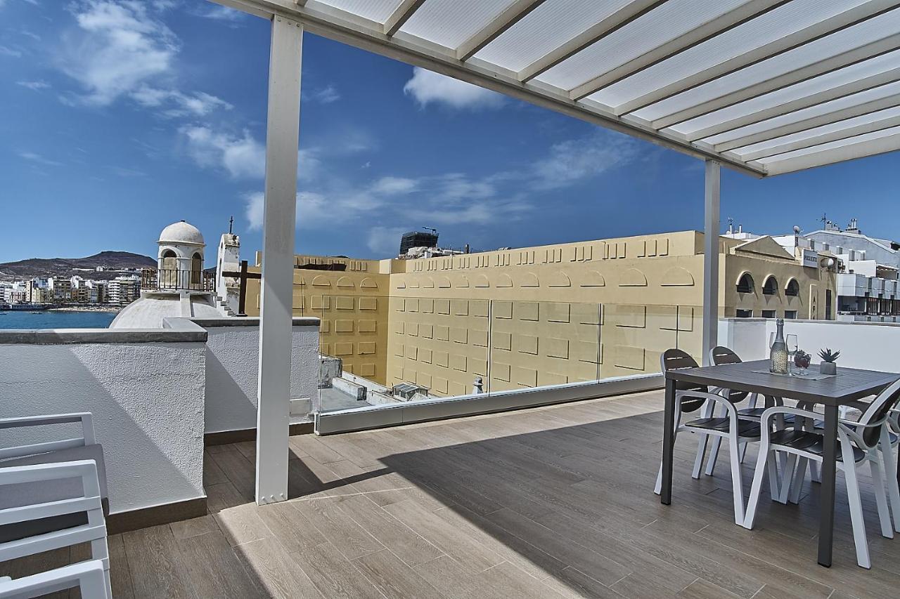 Malibu Canteras Atico 23 Vista Mar - Seaview Penthouse (Adults Only) Las Palmas de Gran Canaria Exteriér fotografie
