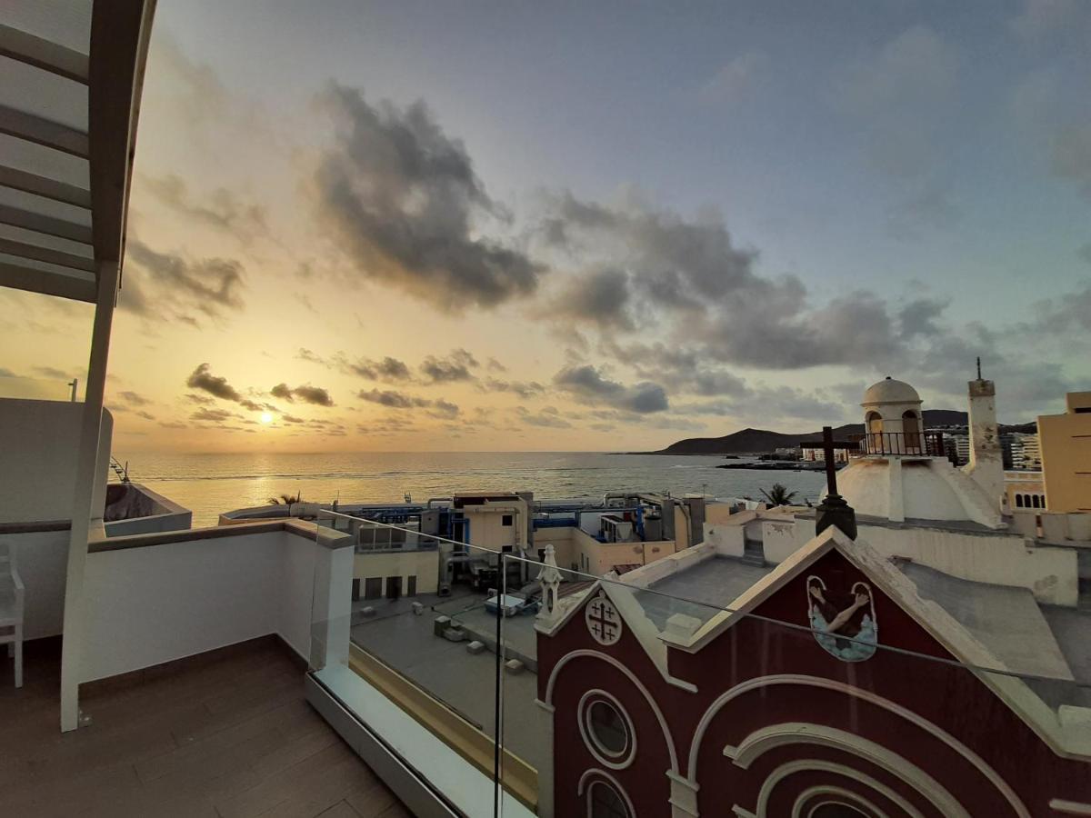Malibu Canteras Atico 23 Vista Mar - Seaview Penthouse (Adults Only) Las Palmas de Gran Canaria Exteriér fotografie