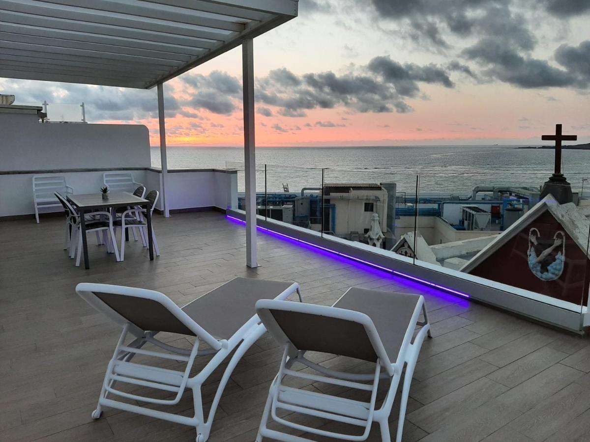Malibu Canteras Atico 23 Vista Mar - Seaview Penthouse (Adults Only) Las Palmas de Gran Canaria Exteriér fotografie